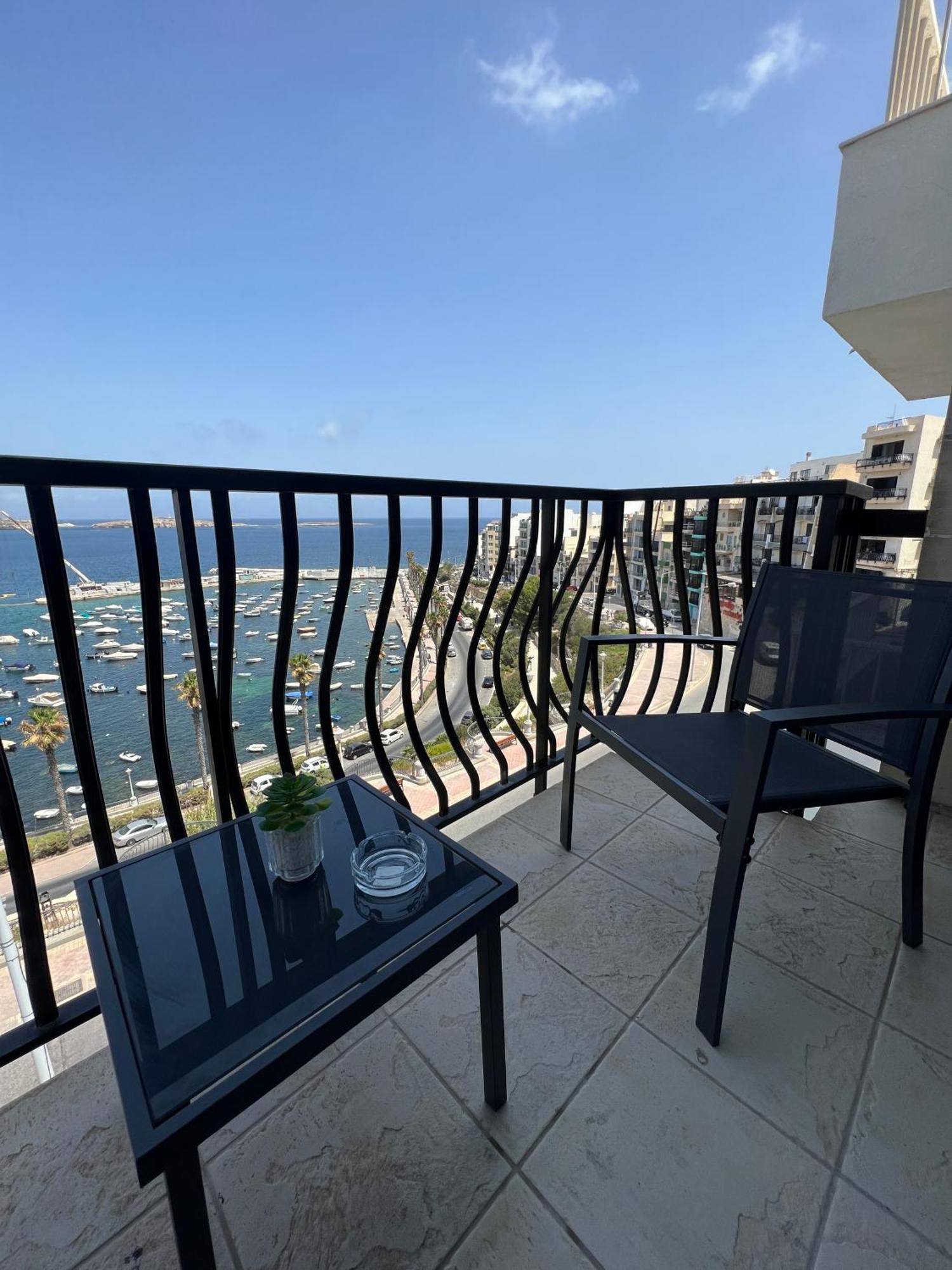 Apartament Sea View Penthouse San Pawl il-Baħar Zewnętrze zdjęcie